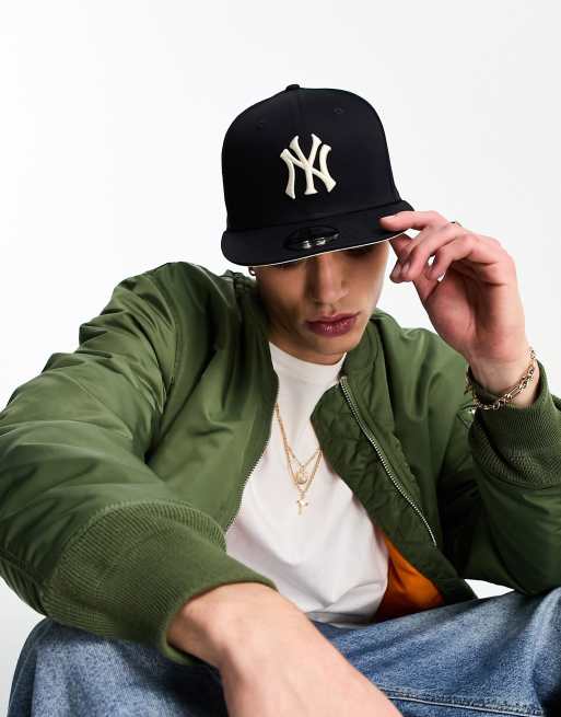 La casquette denim Yankees de New York, New Era, Casquettes pour Homme