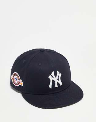 New York Yankees MLB Baseball Vtg Reebok Cotton Logo Polo Men's