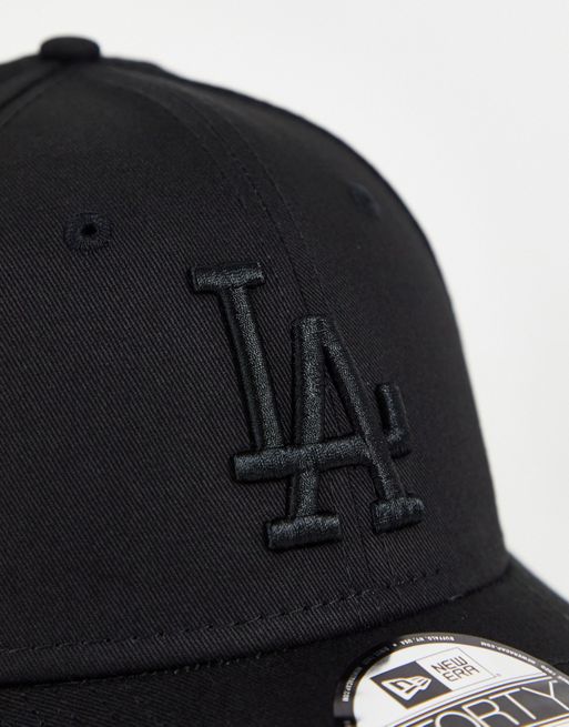 New Era - 9Forty - Berretto LA Dodgers - Cappellino nero