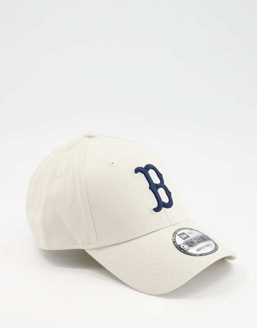 NEW ERA CAP New Era Boston Red Sox Flock Half Zip Sweat In Off White  Exclusive To ASOS for Men