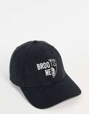 New Era - 9Forty Brooklyn Nets - Cappellino nero slavato