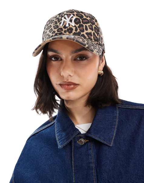 New Era - 9forty - Cappellino dei NY Yankees con stampa leopardata - view 1