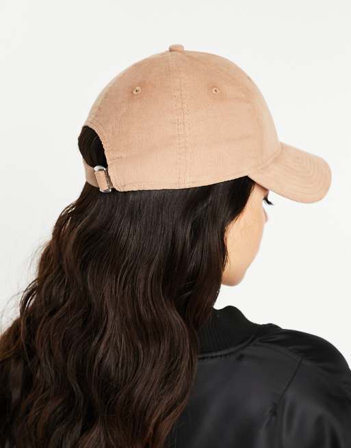 New Era - 9forty - Cappellino dei NY Yankees in velluto a coste marrone, 4 di 4
