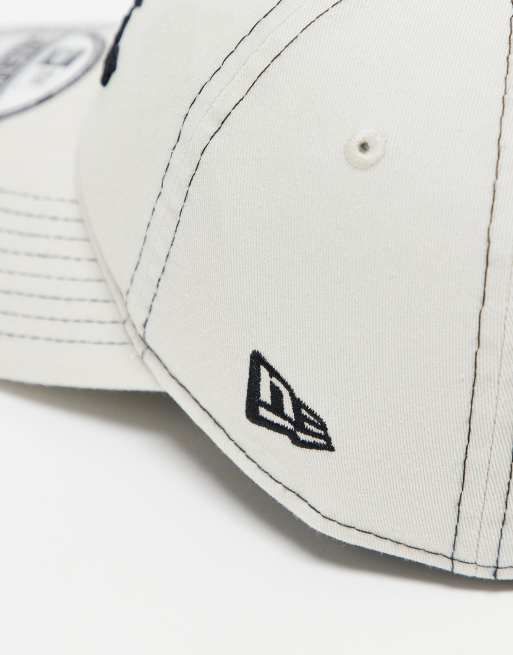 New Era - 9Forty - Casquette à logo manuscrit - Beige, 2 de 3