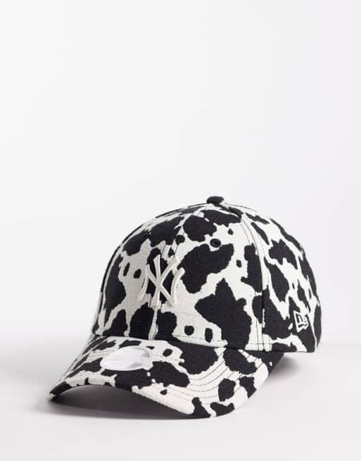 New Era - 9forty - Casquette à logo NY Yankees à imprimé léopard - Multicolore