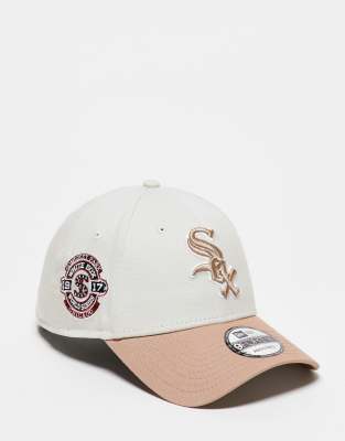 Casquette 39THIRTY MLB Team Outline Chicago White Sox noir NEW ERA