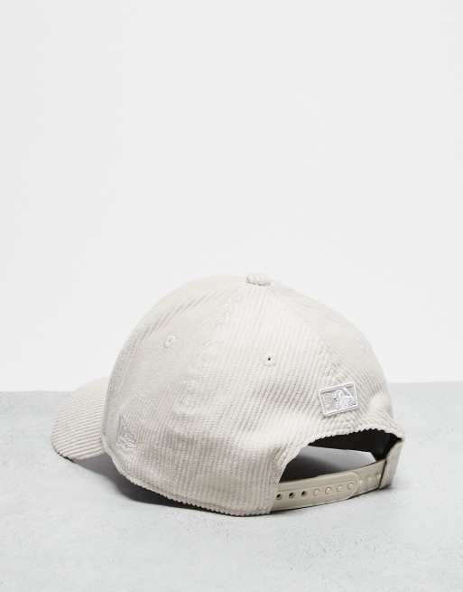 New Era - 9forty - Casquette en velours côtelé à logo LA Dodgers - Beige, 3 de 3
