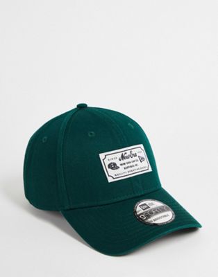 New Era 9Forty heritage cap in green