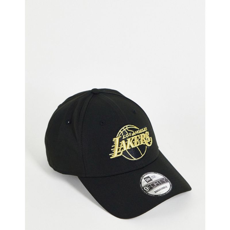 New Era - 9FORTY LA Lakers - Berretto nero