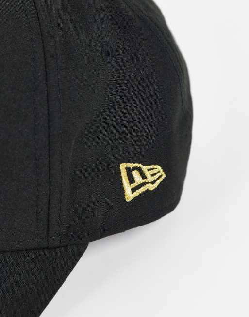 New Era – 9FORTY – LA Lakers – Svart och guldfärgad keps, 3 av 4