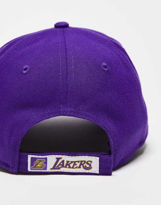 New Era – 9Forty Lakers – Unisex-Kappe in leuchtendem Lila, 2 von 4