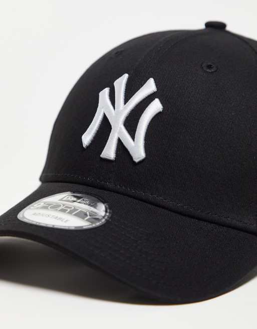 Black new york store hat