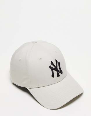 New Era Uomo Beige Uomini, Cappellino, 9Forty Strapback New York Yankees, (Taglia Unica) - Immagine 10