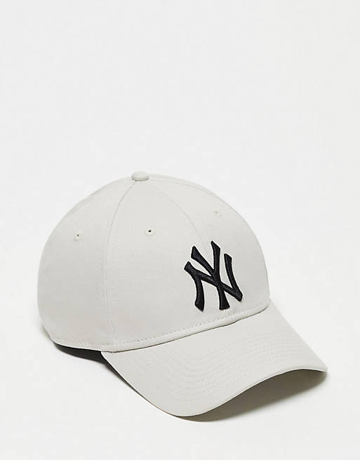 Asos Accessori Cappelli e copricapo Cappelli con visiera Cappellino degli Yankees unisex beige 9forty NY 