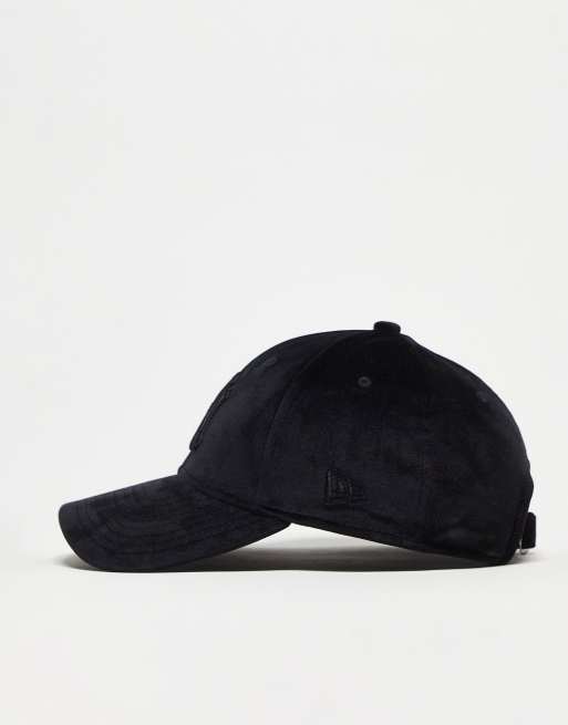 New Era - 9Forty NY - Casquette unisexe en velours - Noir, 2 de 4