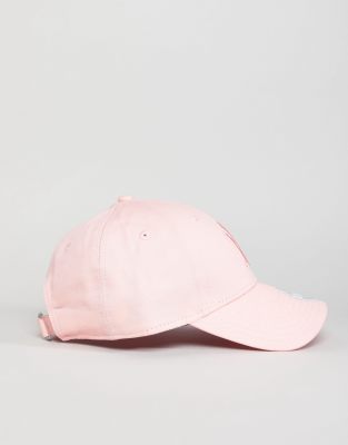 asos pink cap