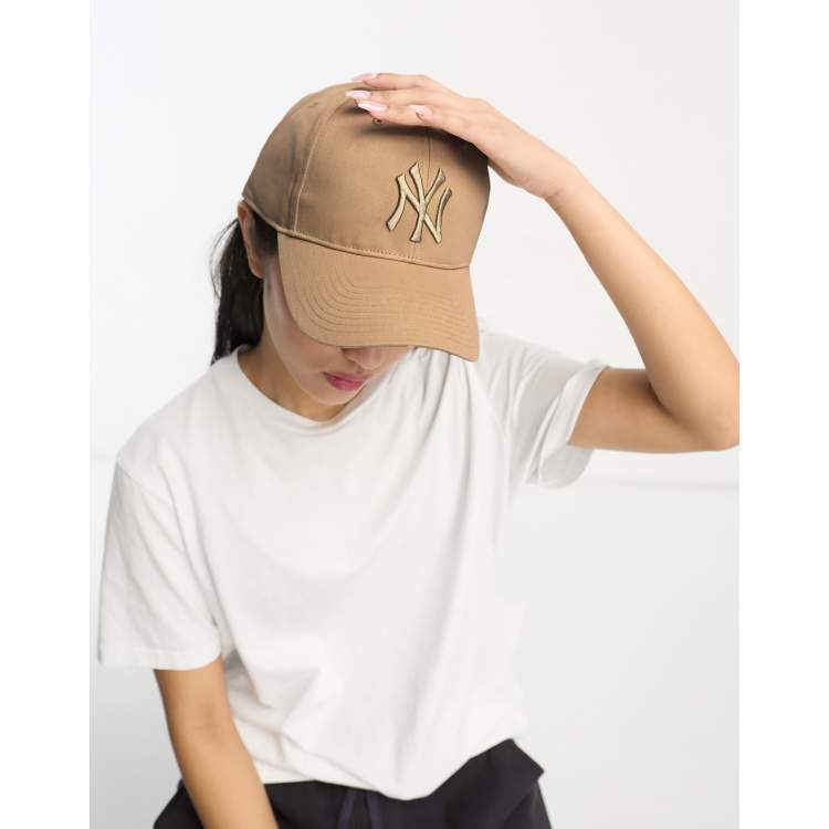 tan ny baseball cap