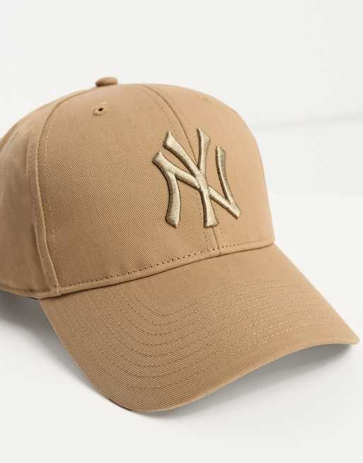 ny tan baseball cap