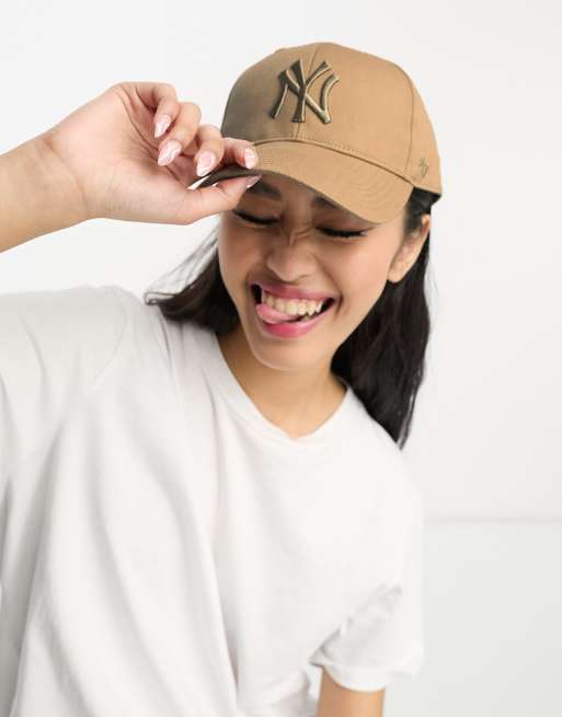 ny tan baseball cap