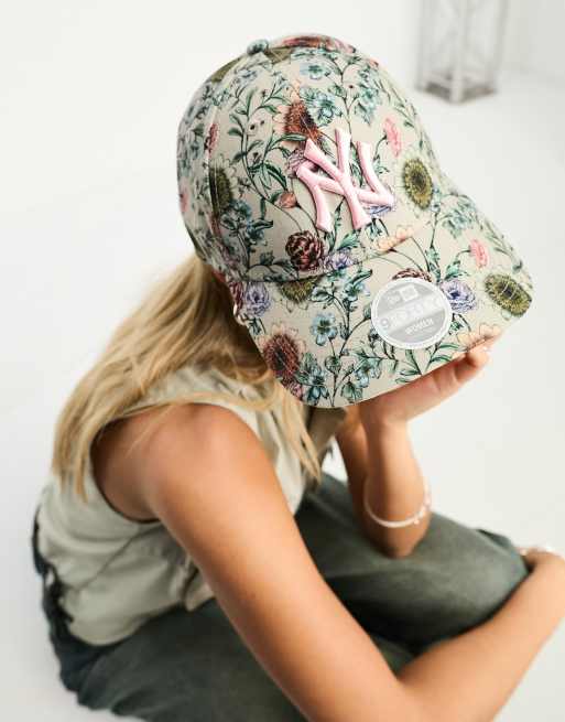 Floral cap best sale