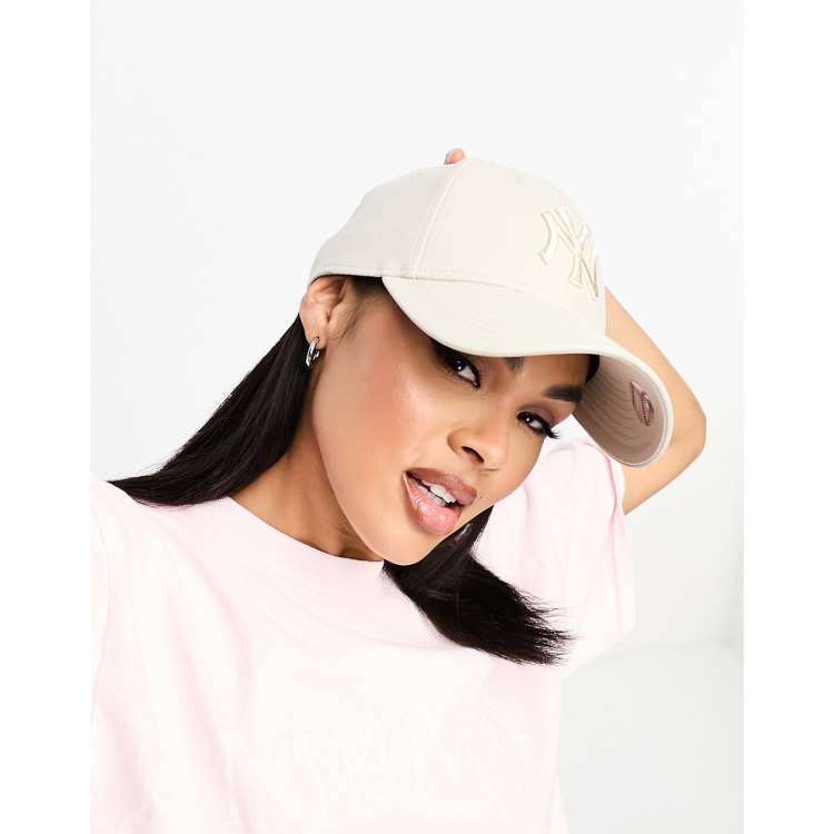 Ny cap hot sale beige