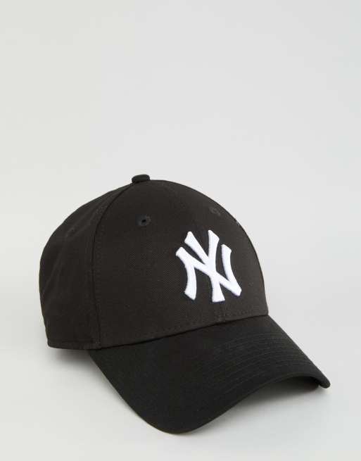 New era best sale black cap