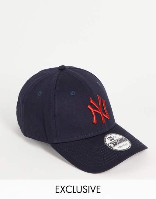 new era 9forty ny navy cap