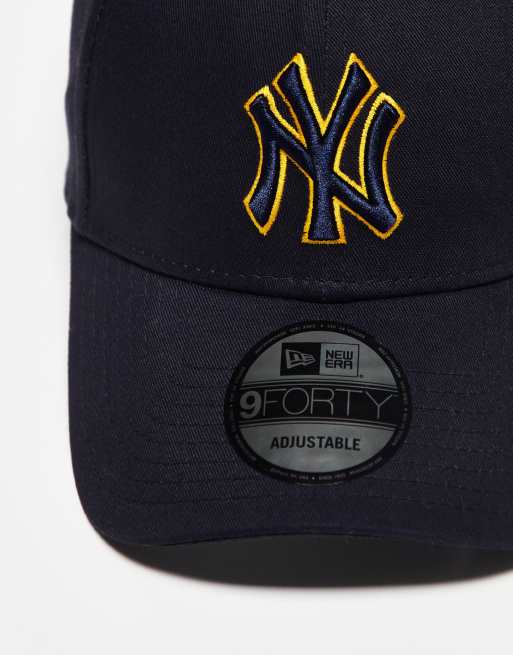 New Era - 9forty NY Yankees - Casquette à logo - Noir/orange, 2 de 4
