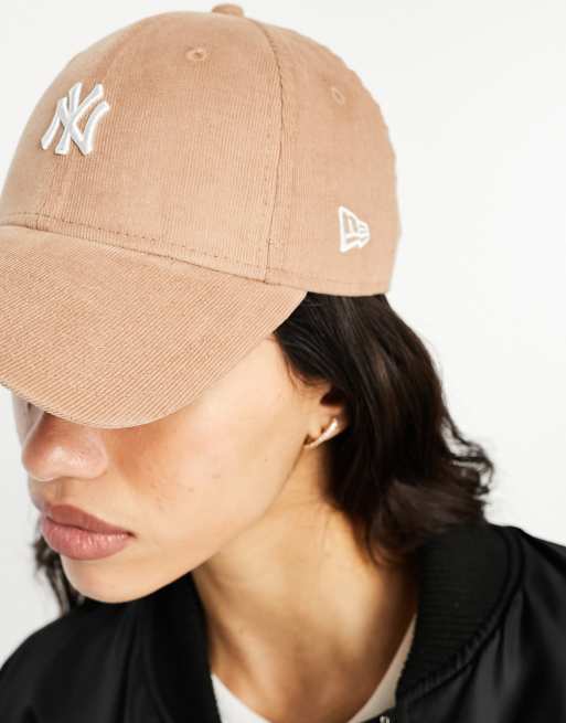 New Era - 9forty NY Yankees - Casquette en velours côtelé - Marron, 2 de 4
