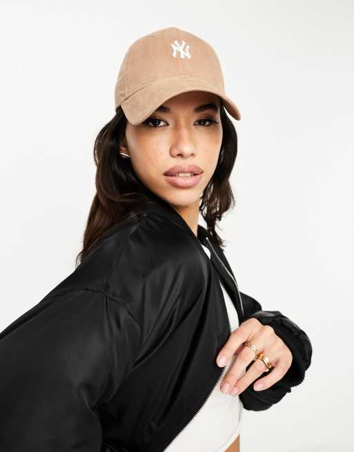 New Era - 9forty NY Yankees - Casquette en velours côtelé - Marron, 3 de 4