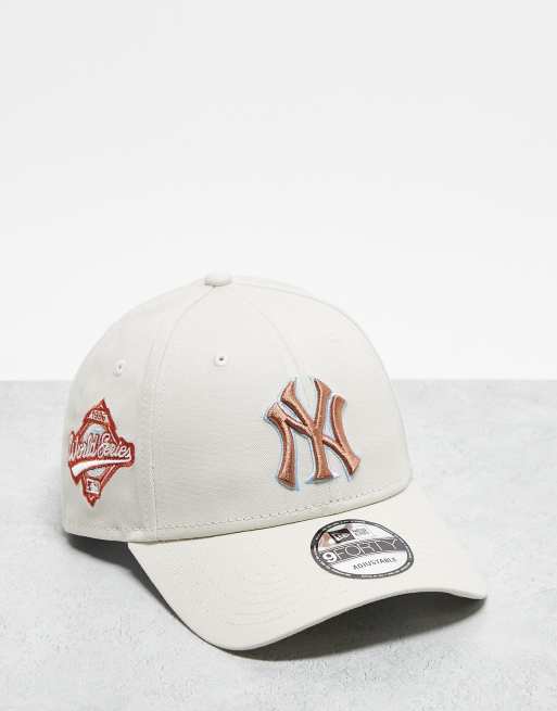 New Era – 9Forty NY Yankees – Kappe in gebrochenem Weiß