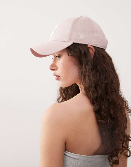 New Era - 9Forty - NY Yankees - Lyserød kasket med glimmer, 3 af 3