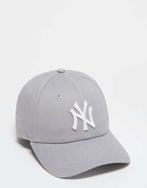New Era - 9Forty NY Yankees - Pet in grijs - view 1
