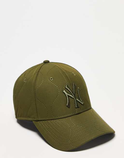 New Era – 9forty NY Yankees – Pikowana czapka z daszkiem w kolorze khaki