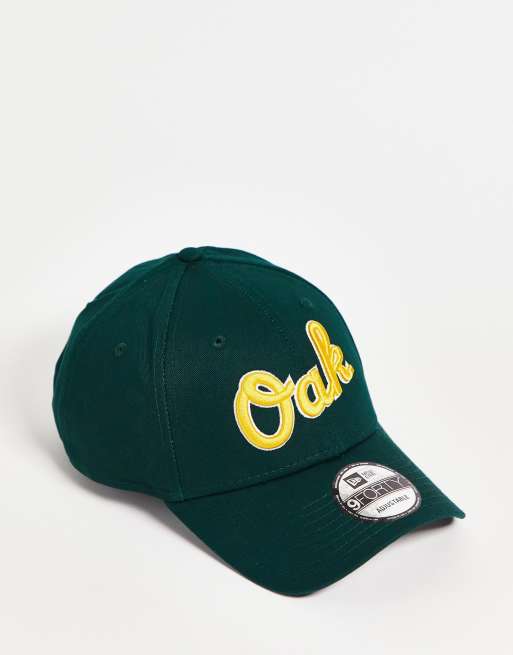 New Era – 9Forty Oakland Athletics Alternative Word Mark – Kappe in Grün