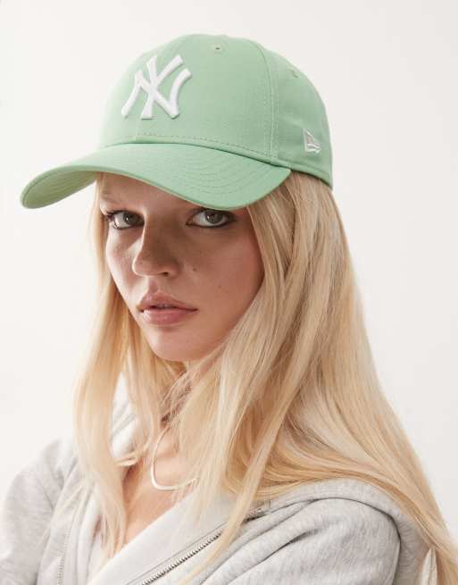 New Era – 9forty – Zielona czapka z daszkiem z motywem NY Yankees