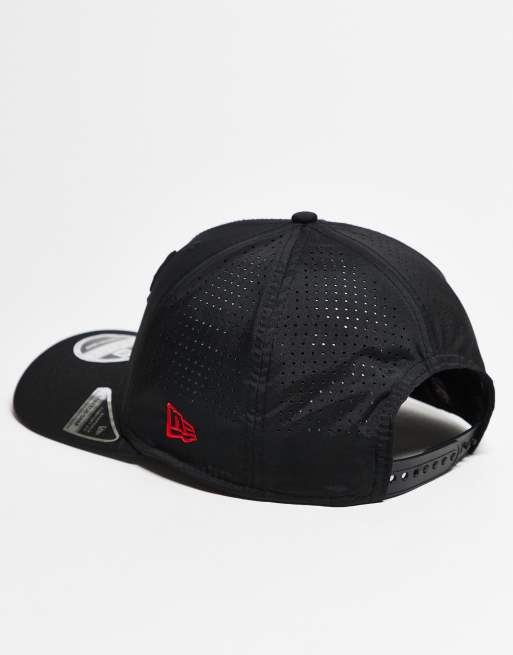 Acheter la casquette White Crown Patch 9Fifty des Bulls par New Era