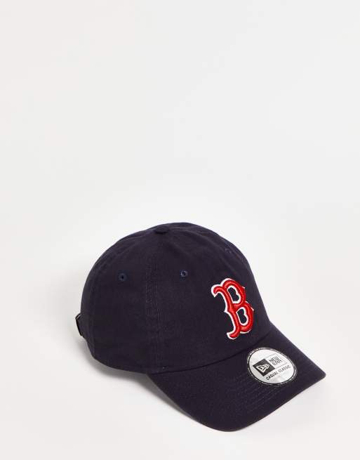New Era 9Twenty Boston Red Sox vintage wash cap in navy