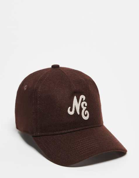 New Era – 9twenty – Brun, ostrukturerad keps med logga - view 1