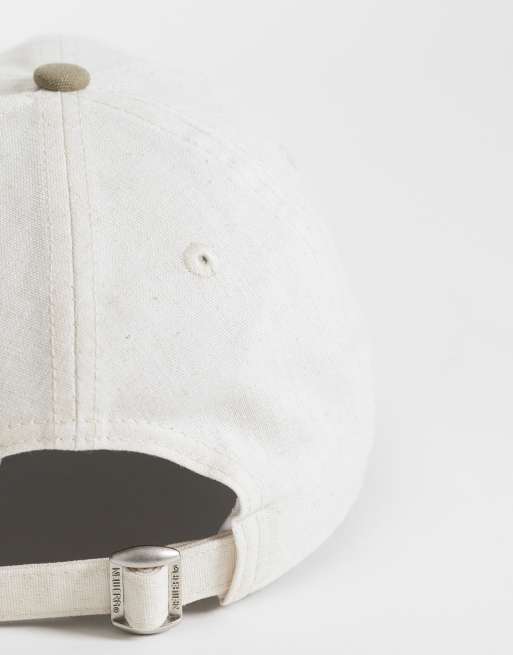 New Era - 9twenty - Cappellino con visiera da donna in lino multicolore a contrasto, 2 di 3