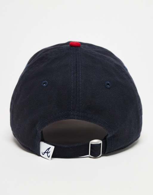 New Era - 9twenty - Casquette à logo Atlanta Braves - Bleu/rouge , 4 de 4
