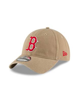 New Era - 9twenty - Casquette classique à logo Boston Red Sox - Beige-Neutre
