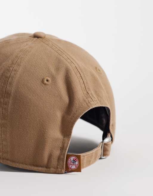 New Era - 9twenty - Casquette classique NY Yankees - Beige et bleu marine, 3 de 3