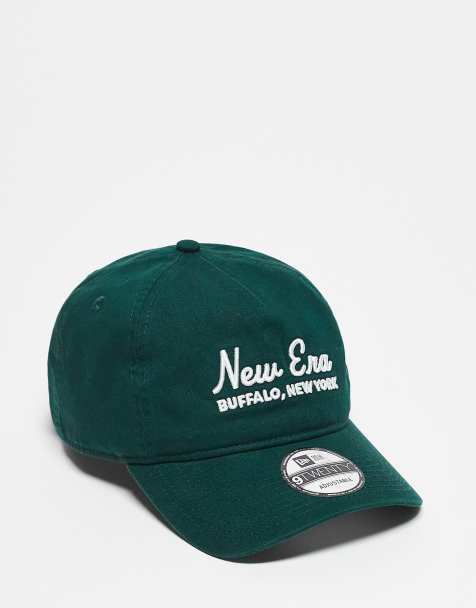 New Era - 9twenty - Casquette en coton - Vert foncé délavé - view 1