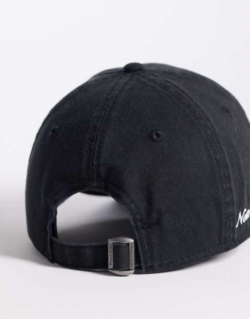 New Era - 9twenty - Casquette NY Mets à inscription - Noir délavé, 2 de 3