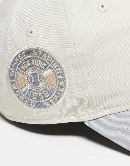 New Era - 9twenty - Casquette NY Yankees à visière contrastante - Gris/multicolore, 2 de 3