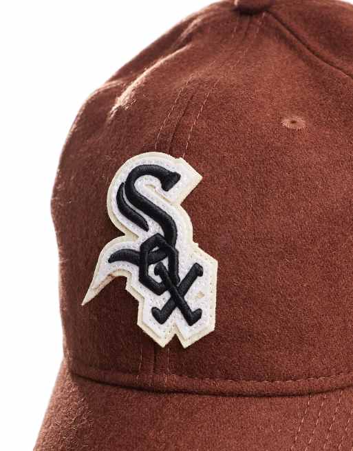New Era - 9twenty - Casquette texturée à logo Chicago White Sox - Marron , 2 de 4