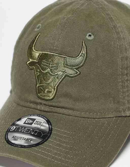 New Era - 9Twenty Chicago Bulls - Casquette ton sur ton - Kaki, 2 de 3