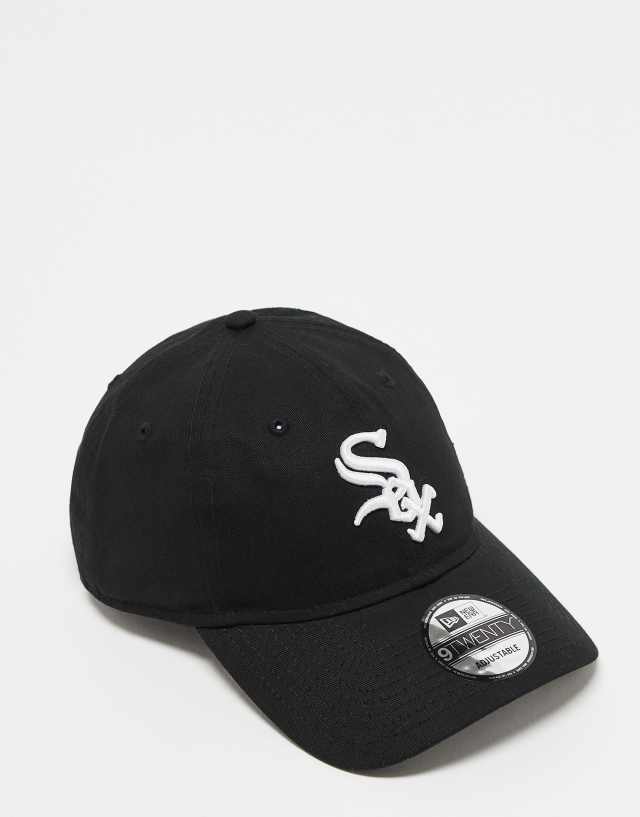 New Era - 9twenty chicago white sox cap in black