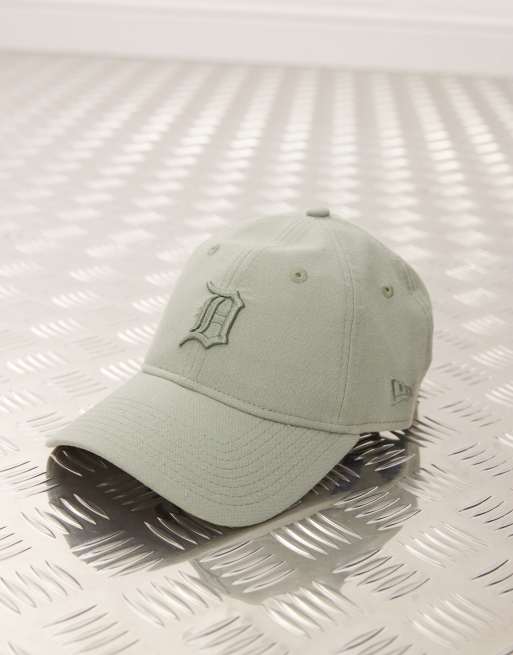 New Era - 9Twenty - Detroit Tigers - Kakigrøn kasket i hør, 3 af 3